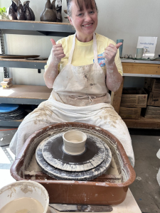 Clay class at the Orange Beach Coastal Art Center